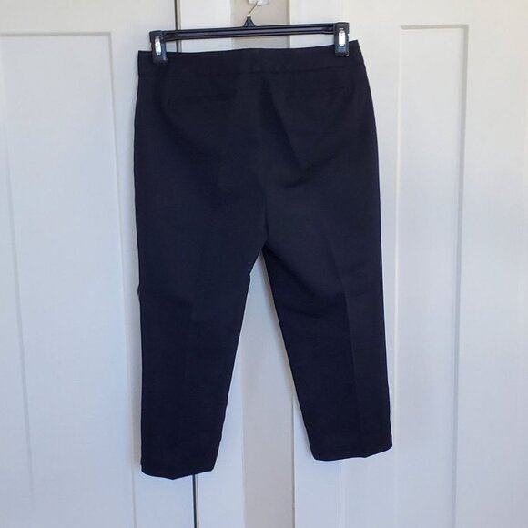 Rafaella Dark Navy Women’s Capri. Size 6 - Picture 3 of 9